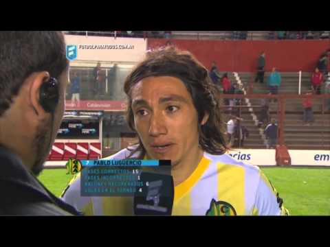 Lugüercio: "En el buen camino". Argentinos 0 - Aldosivi 1. Fecha 11. Primera División 2015. FPT.