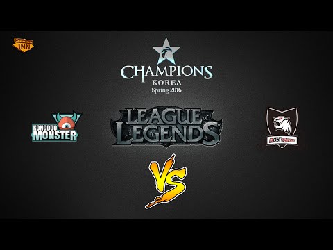 Kongdoo Monster vs. ROX Tigers | LCK Spring Split 2016 | W11D3 Game 1