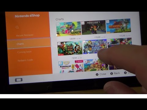 Nintendo Switch: How To buy a Game from Nintendo eShop...