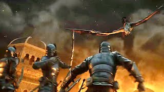 Witch King Of Angmar Destroys Minas Morgul Scene - The Lord Of The Rings