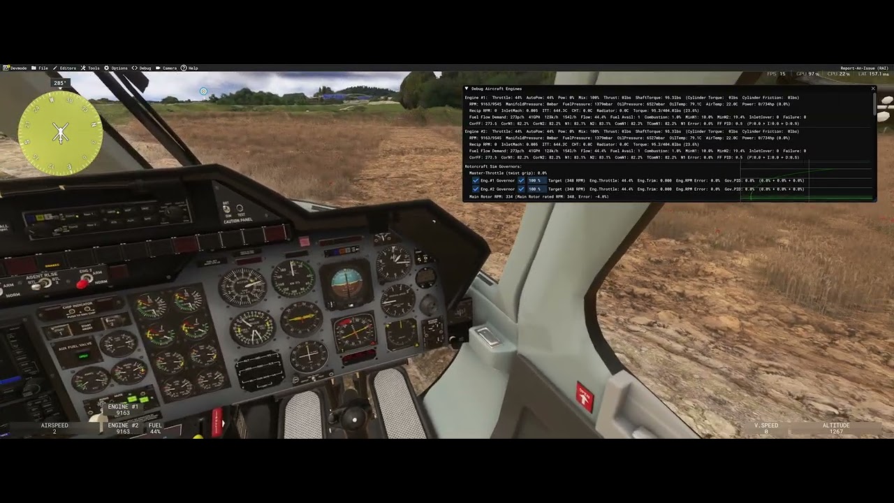 Aerodynamic effects that lead to RPM loss in helicopters are way too ...