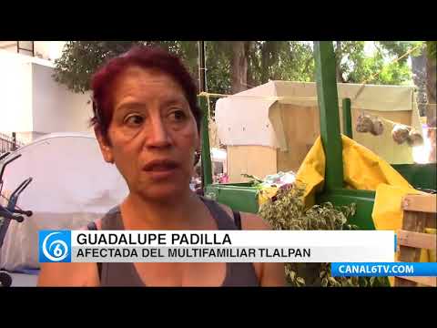 Habitantes del multifamiliar de Tlalpan luchan por sobrevivir