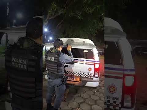 JOÃO PAULO FOI PRESO SUSPEITO DE ENVOLVIMENTO COM O TRÁFICO DE DROGAS EM PAULO RAMOS.