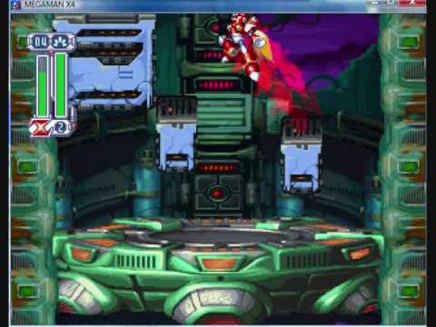 Megaman X4 - Split Mushroom Stage with Zero