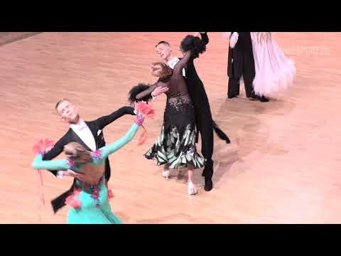 Roman Yunkind - Sofia Glotova KAZ, English Waltz | WDSF Open Youth Standard