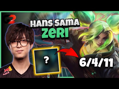G2 Hans Sama Zeri vs Kai'Sa | 14.13