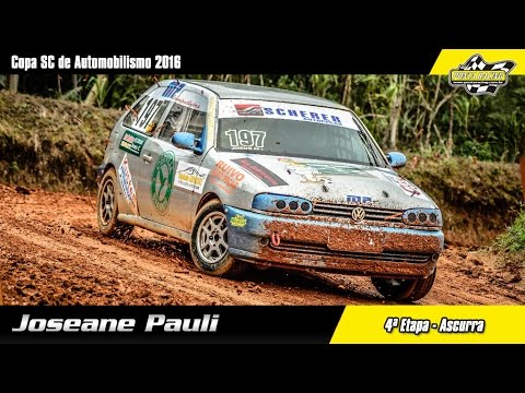 Joseane Pauli - 4ª Etapa Copa SC de Automobilismo 2016 - Ascurra