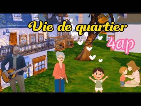 vie de quartier 4ap chansons de l'école primaireسنة رابعة ابتدائى