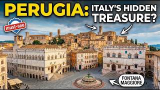 🇮🇹 Perugia, Italy 4K 🚶‍♂️ Romantic Walking Tour in the Heart of Umbria