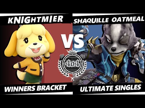 4o4 Smash Night 80 - Knightmier13 (Isabelle, Toon Link) vs Shaquille Oatmeal (Wolf) - Winner Round 1