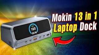 The ONLY Cable Your Laptop Needs? MOKiN Docking Station PU1102