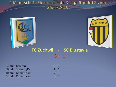 1 Mannschaft Meisterschaft 3.Liga FC Zuchwil - SC Blustavia