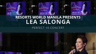 LIVE: Lea Salonga sings The Human Heart and Reflection