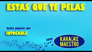 Estas Que Te Pelas - Intocable