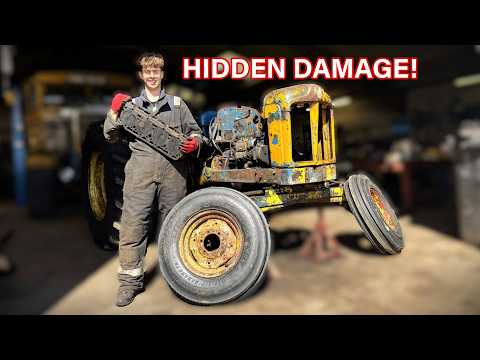 We Tried To Save This Abandoned Tractor… Now Its Falling Apart