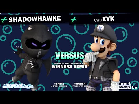 Wombat Wednesdays 56 P+ - Shadowhawke (Lucas) Vs. XYK (Luigi) Project + Losers Semis