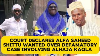 2 yrs after X - Video Scandal, Alhaja Kaola sues Alfa Saheed Shittu 4 allegedly conniving with Soji