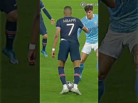 Mbappe vs Man city defenders