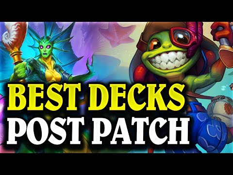 The Hearthstone Decks to Climb to Legend in the Post Patch