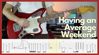 Shadowy Men on a Shadowy Planet - Having an Average Weekend (guitar tabs)