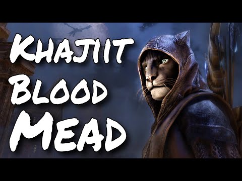 Khajiit Blood Butterfly Pea Mead!