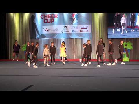 Prague Eagles Cheerleaders Liberec Cheer Cup 2012 Theme Cheer Show Peewees