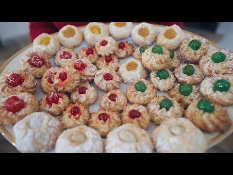 Biscotti di pasta di mandorle – Come fare la pasta reale, ricetta per 40 pasticcini