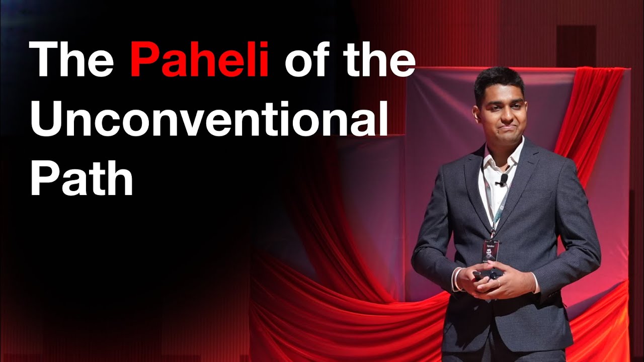 The Paheli of the Unconventional Path | Hruitvik Ambekar | TEDxIITHyderabad