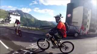 preview picture of video '[GO PRO] VTT Down Hill - Saint Lary - Soulan'