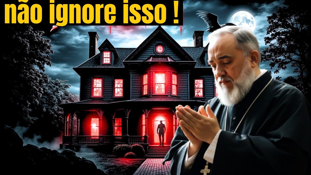 ⚠️ SINAIS ESTRANHOS NA SUA CASA? 🔮   PADRE PIO REVELA O SIGNIFICADO ESPIRITUAL ✨ EO QUE FAZER! 🙏