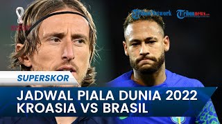 Jadwal Perempat Final Piala Dunia 2022, Brasil vs Kroasia: Selecao Semakin Optimis Adanya Neymar