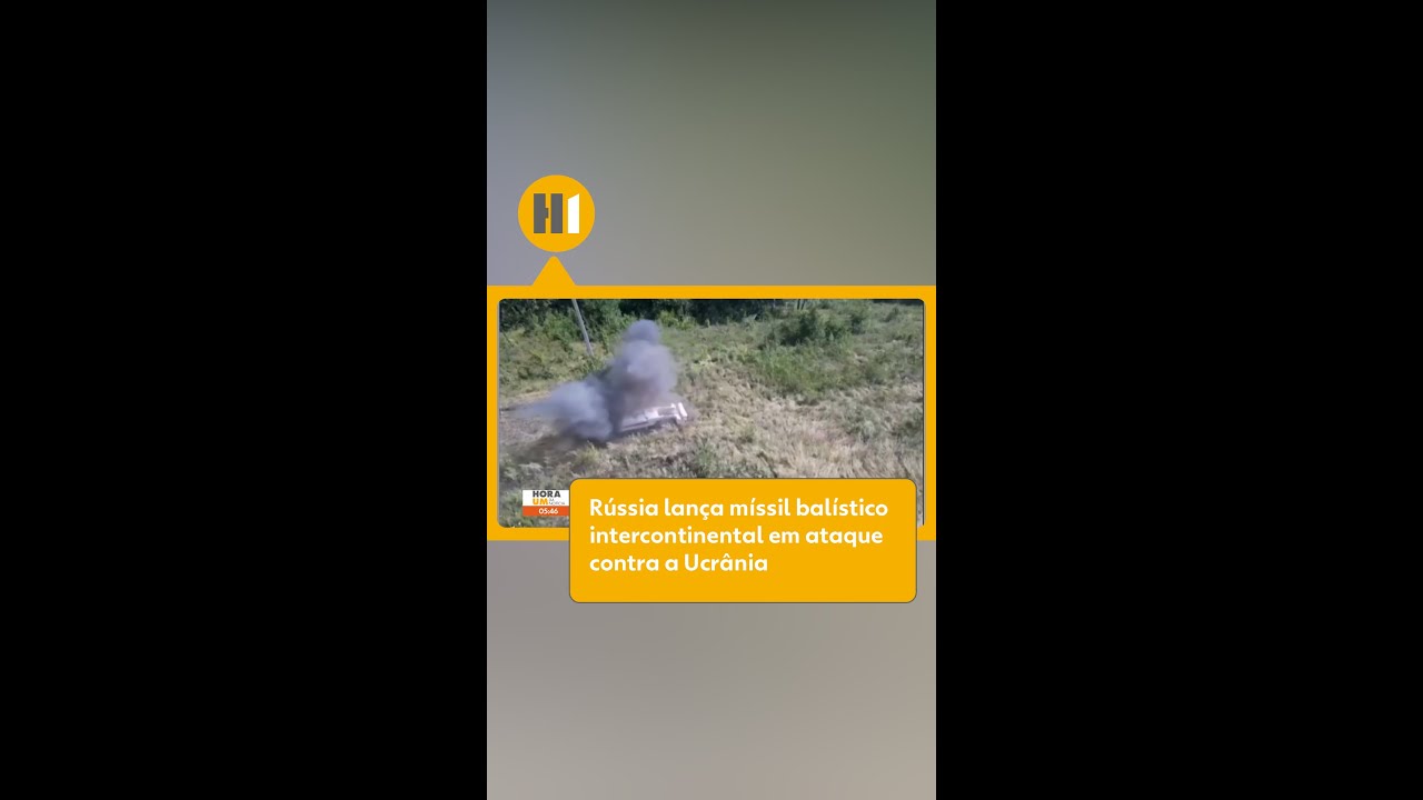 Rússia dispara míssil intercontinental contra Ucrânia pela primeira vez na guerra, diz Ucrânia