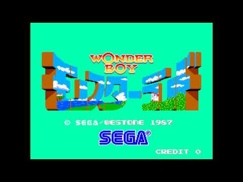 Wonderboy in Monster Land Arcade - Round 1, 2 - SEGA-Westone 1987