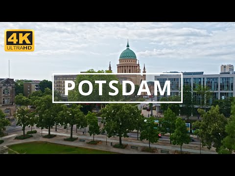 Potsdam , Germany 🇩🇪 | 4K Drone Footage (With Subtitles)