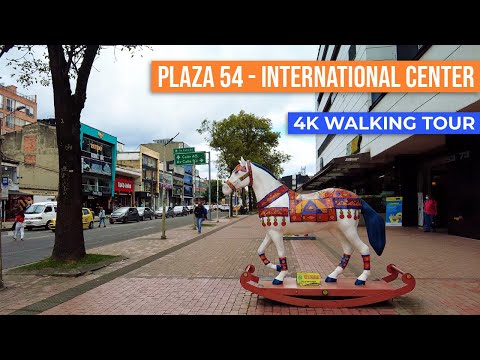 Bogotá: Plaza 54 até Centro Internacional Caminhe comigo pela Colômbia!