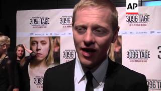 Opening of film based on story of kidnap victim Natascha Kampusch video