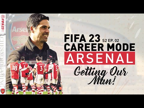 BIG NEW SIGNING!! FIFA 23 | Arsenal Career Mode S2 Ep2