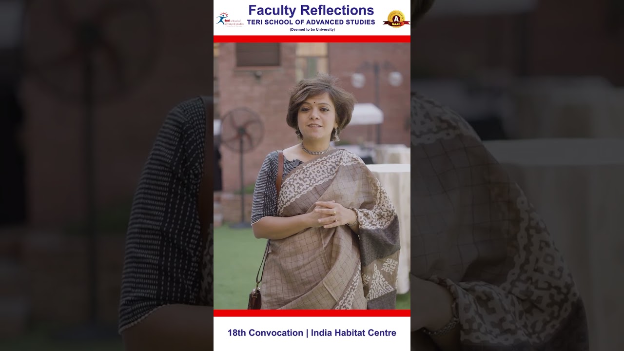 18th Convocation of TERI School of Advanced Studies