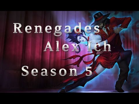 RNG Alex lch Evelynn MID vs Ezreal Season 5 Patch 5.12