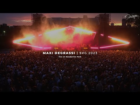Maxi Degrassi live at Mandarine Park, Buenos Aires | SVG 2023