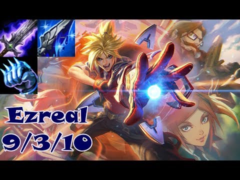 Ezreal ADC Full Game KR Grandmaster Patch 9.17