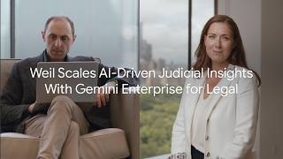 Weil Scales AI-Driven Judicial Insights With Gemini Enterprise for Legal