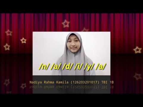 Pronounce Practice 1 by Nadiya Rahma Kamila (01)