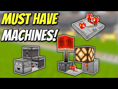 5 Useful Redstone Contraptions!
