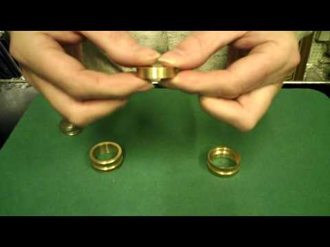 Mike Danata Demonstrates The Coin Through Brass Block (Quarter Squeeze)