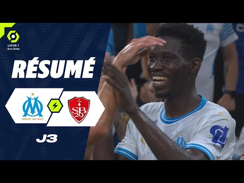 Resumen de Olympique Marseille vs Stade Brestois Jornada 3