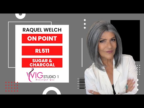 Raquel Welch ON POINT Wig Review | R511 Sugar & Charcoal | MARLENE'S WIG & CHAT STUDIO