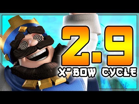 BEST XBOW DECK IN THE META! || 20 Win X-Bow Cycle Deck in Clash Royale!