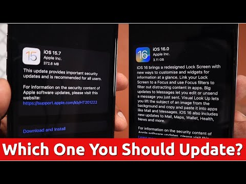 iOS 15.7 & iOS 16 Updates Released for iPhone 🔥 What You Should Do?