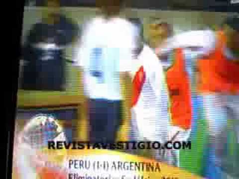PERU 1 - 1 ARGENTINA
